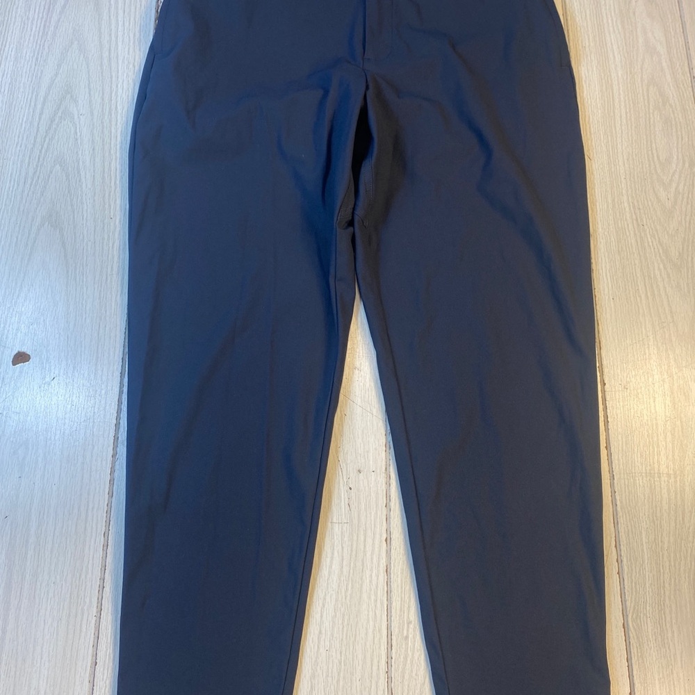 VRST Pants Women Blue Golf Tapered Leg Golfing Stretch Sz L NWOT